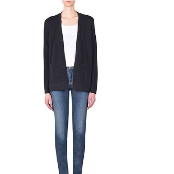 Armani Jeans Striped Knit Cardigan - Picture 3 of 3